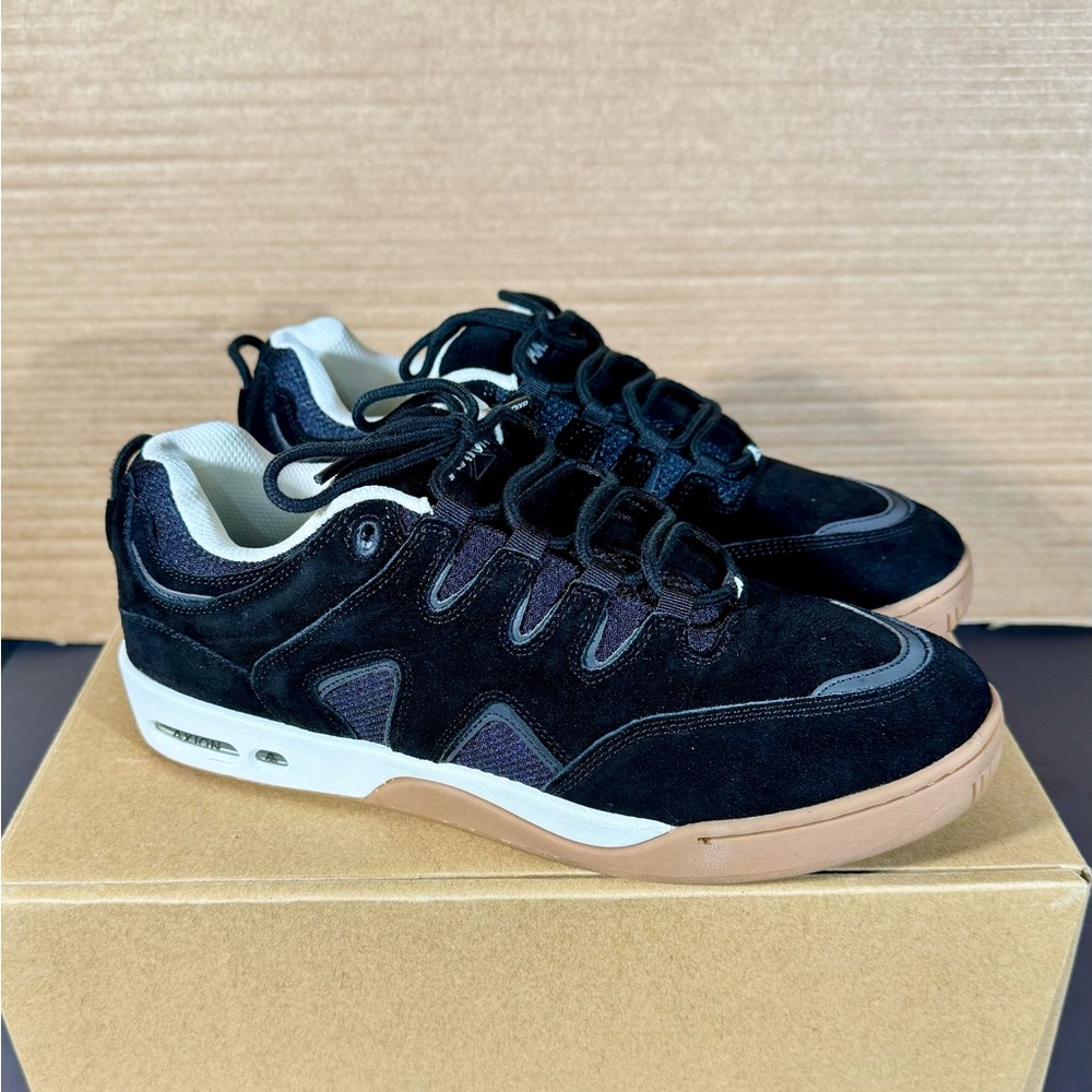 Axion Official
Black/Gum
Size 11.5
New with box